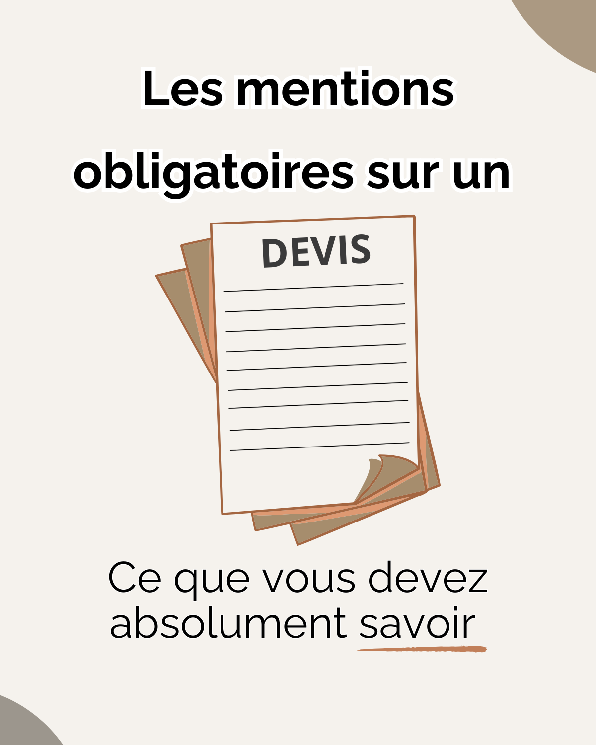Les mentions obligatoires sur un devis : Ce que vous devez savoir avant de commencer des travaux de rénovation ou de toiture