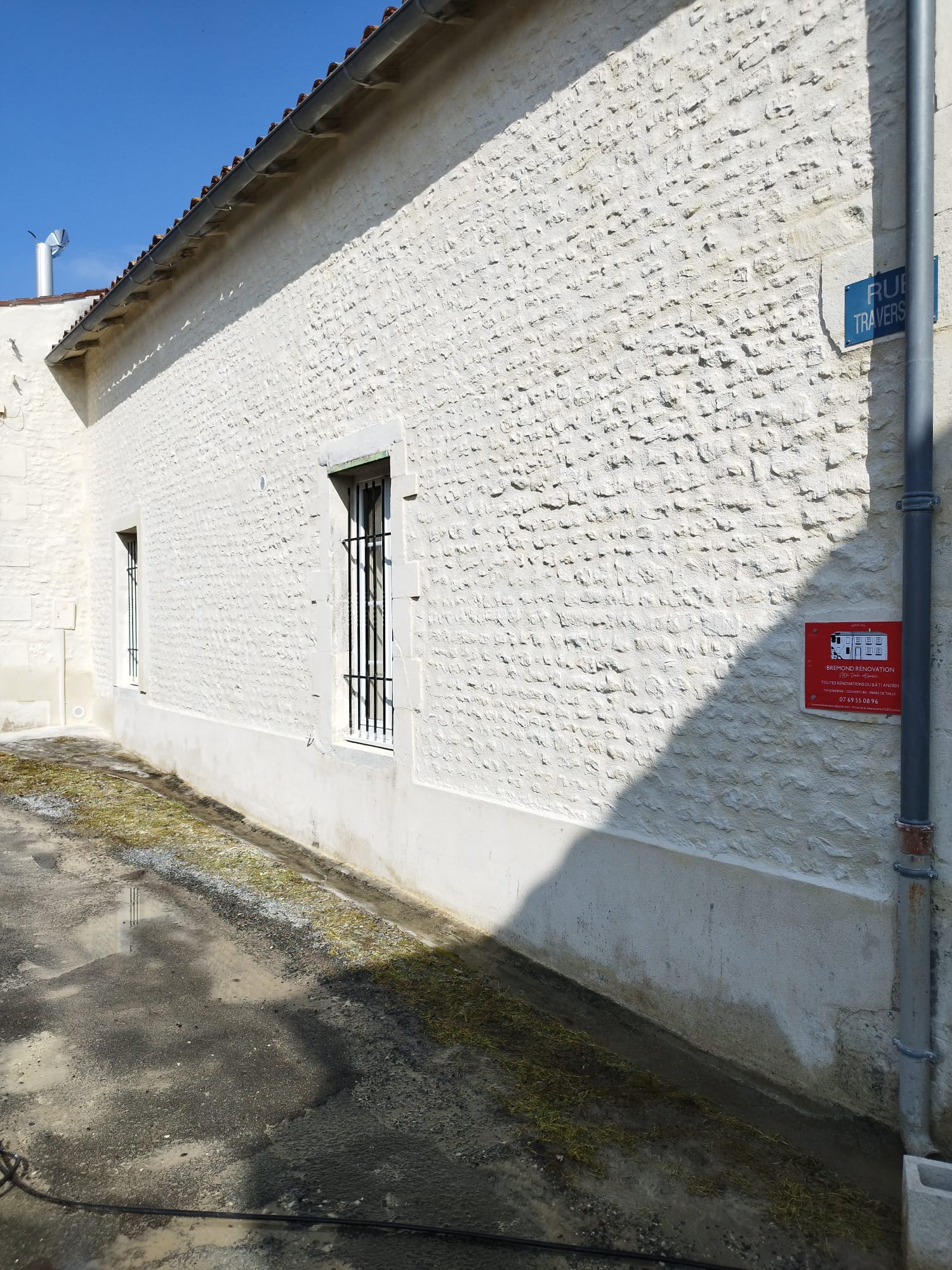 Rénovation façade ancienne